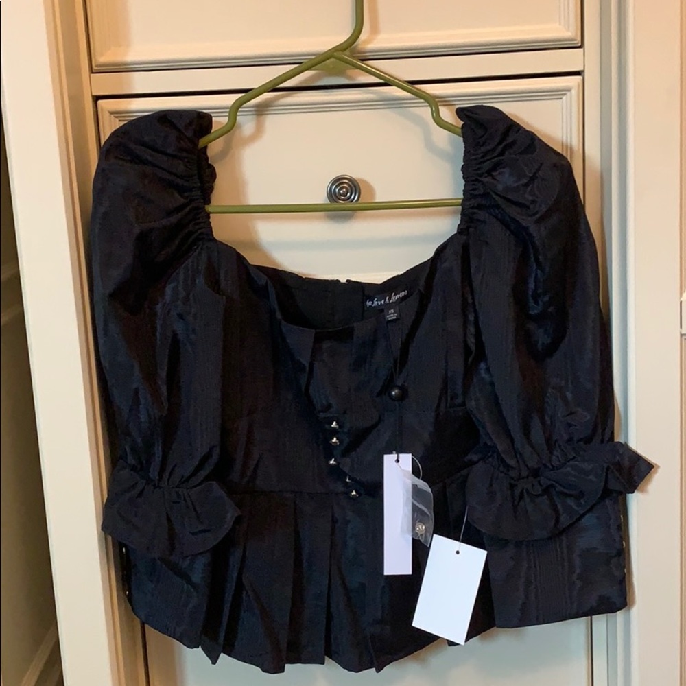 🔮sold🔮For love and lemons top - Picture 2 of 4